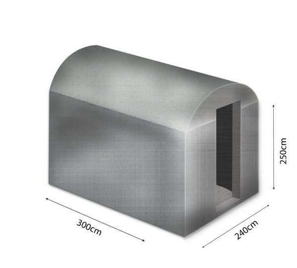 Piwnica Betonowa Półokrągła z Wnęką Duża