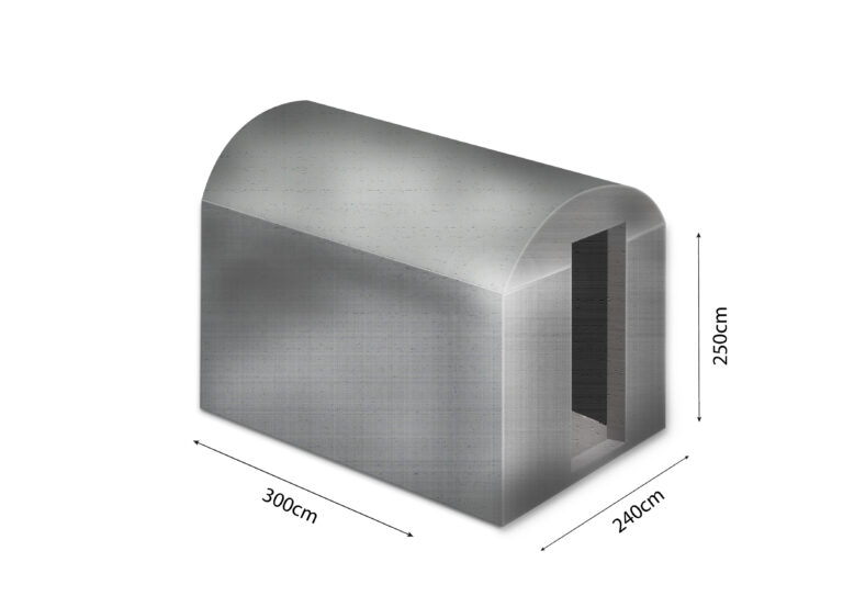 Piwnica Betonowa Półokrągła z Wnęką Średnia