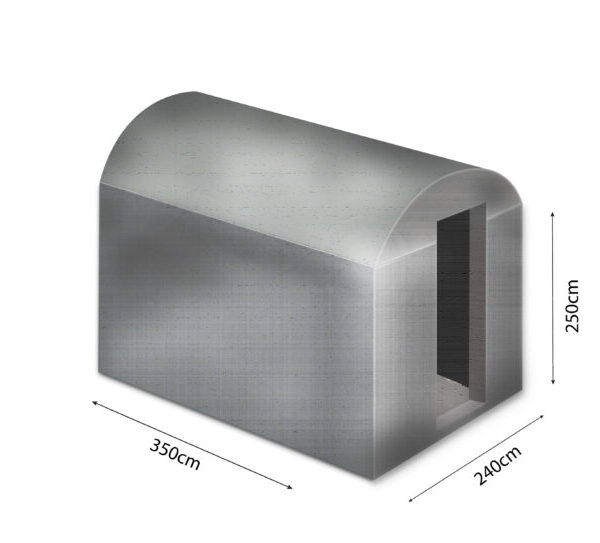 Piwnica Betonowa Półokrągła z Wnęką Mała