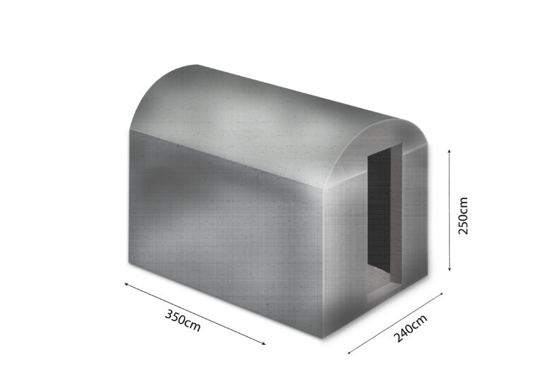 Piwnica Betonowa Półokrągła z Wnęką Mała